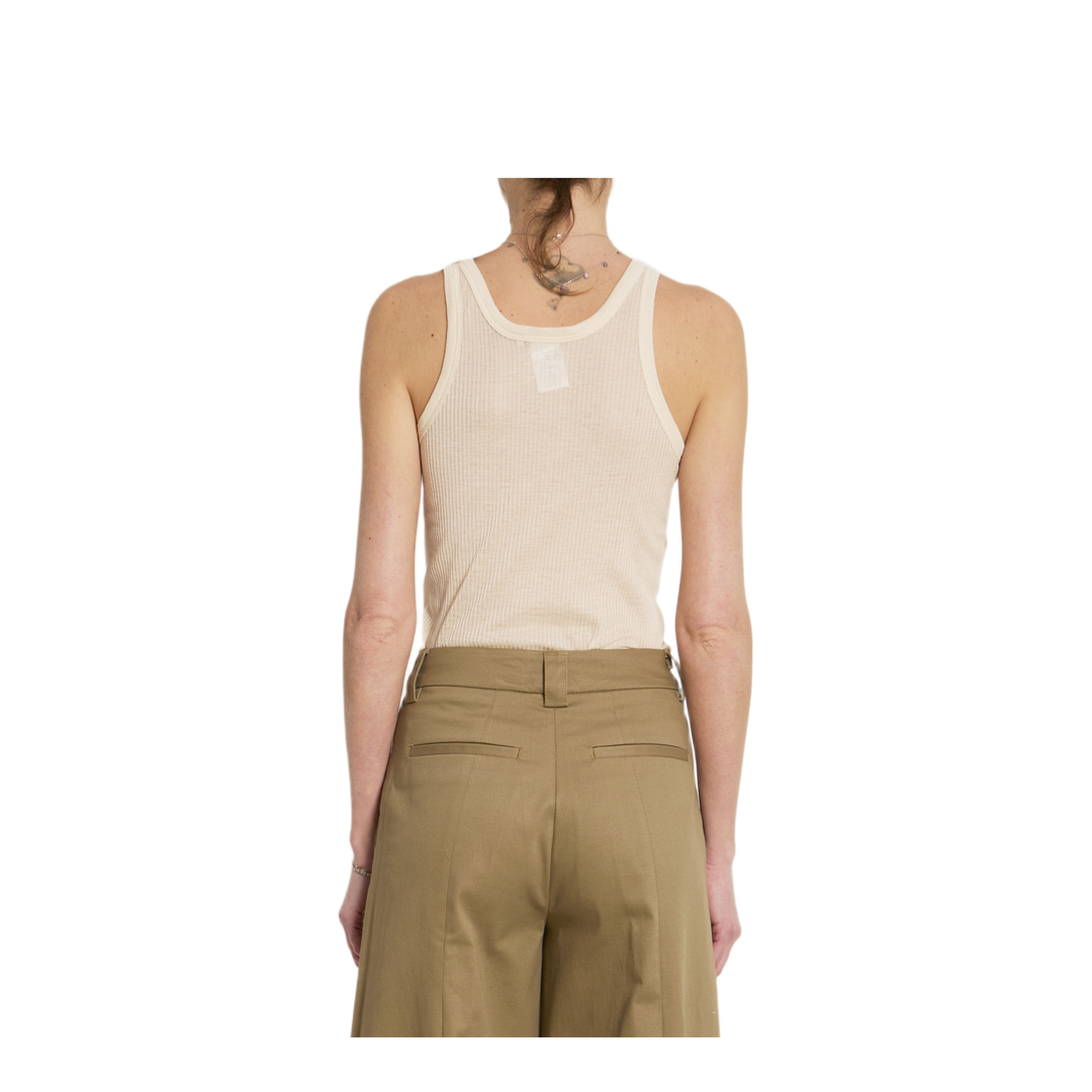 MAYFEYR - Lemaire - Ribbed Tank Top - TS0026LK1017WH024