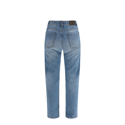 MAYFEYR - Brunello Cucinelli - Retro Denim Pants With Monili - MA095P5758