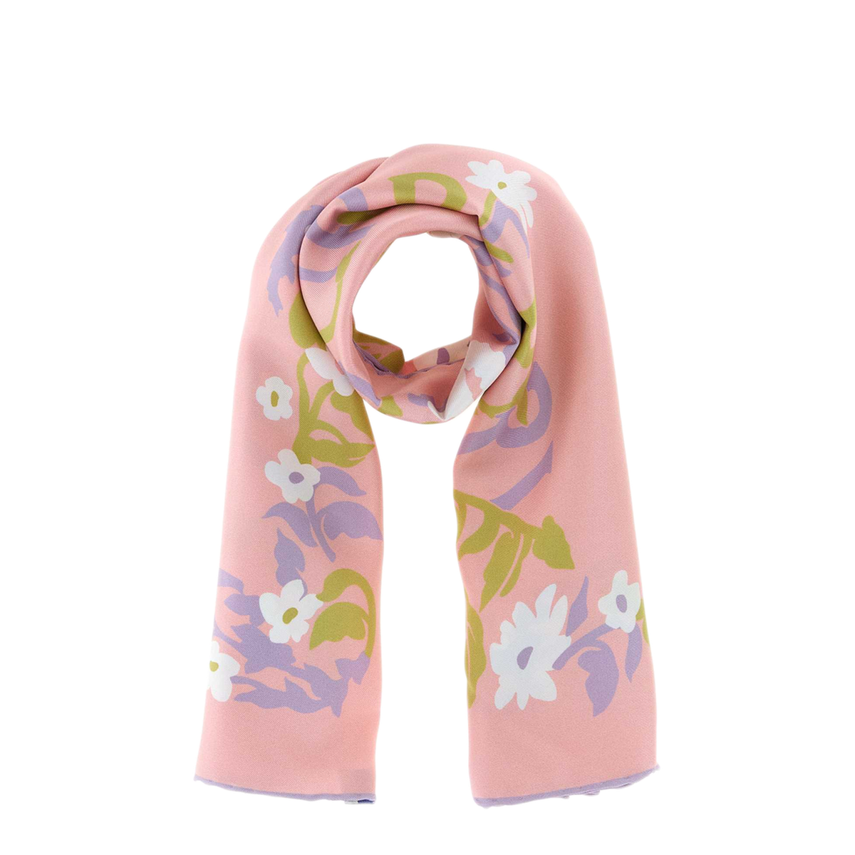 MAYFEYR - Burberry - Floral Silk Scarf Square 90 Cm - 8125639C5404