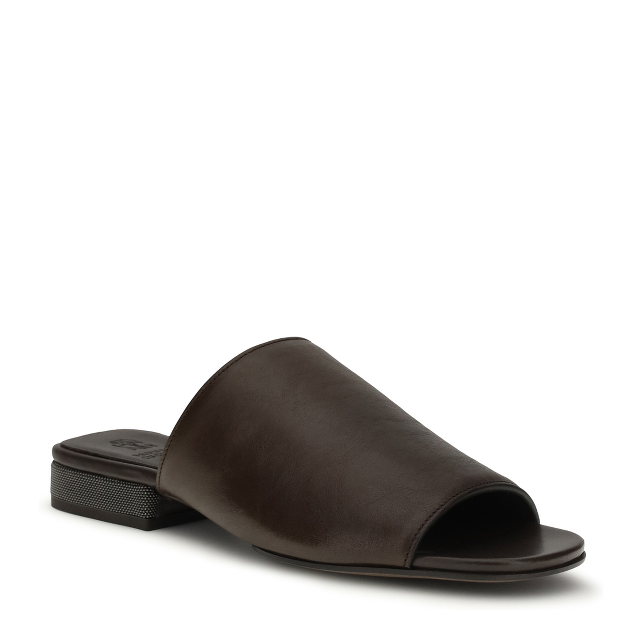 MAYFEYR - Brunello Cucinelli - Riding Calfskin Sandals With Monili - MZSLC3171