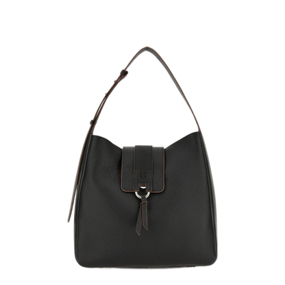 MAYFEYR - Hogan - Trend Hammered Leather Hobo Shoulder Bag - KBW01XS0200TH1