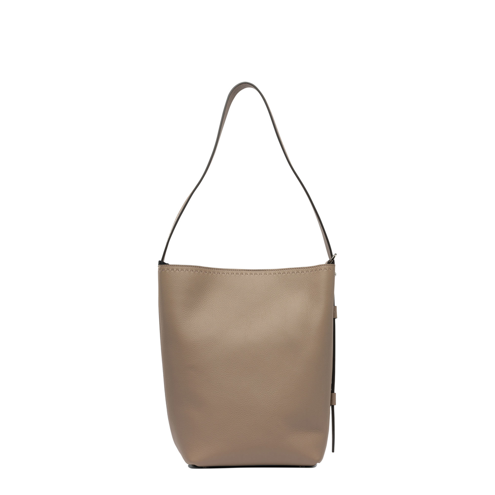 Brown Cow Leather Shoulder Bag