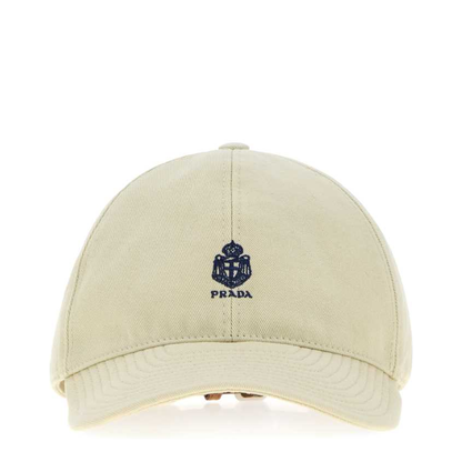 MAYFEYR - Prada - Sand Cotton Baseball Cap - 2HC504192AF0036