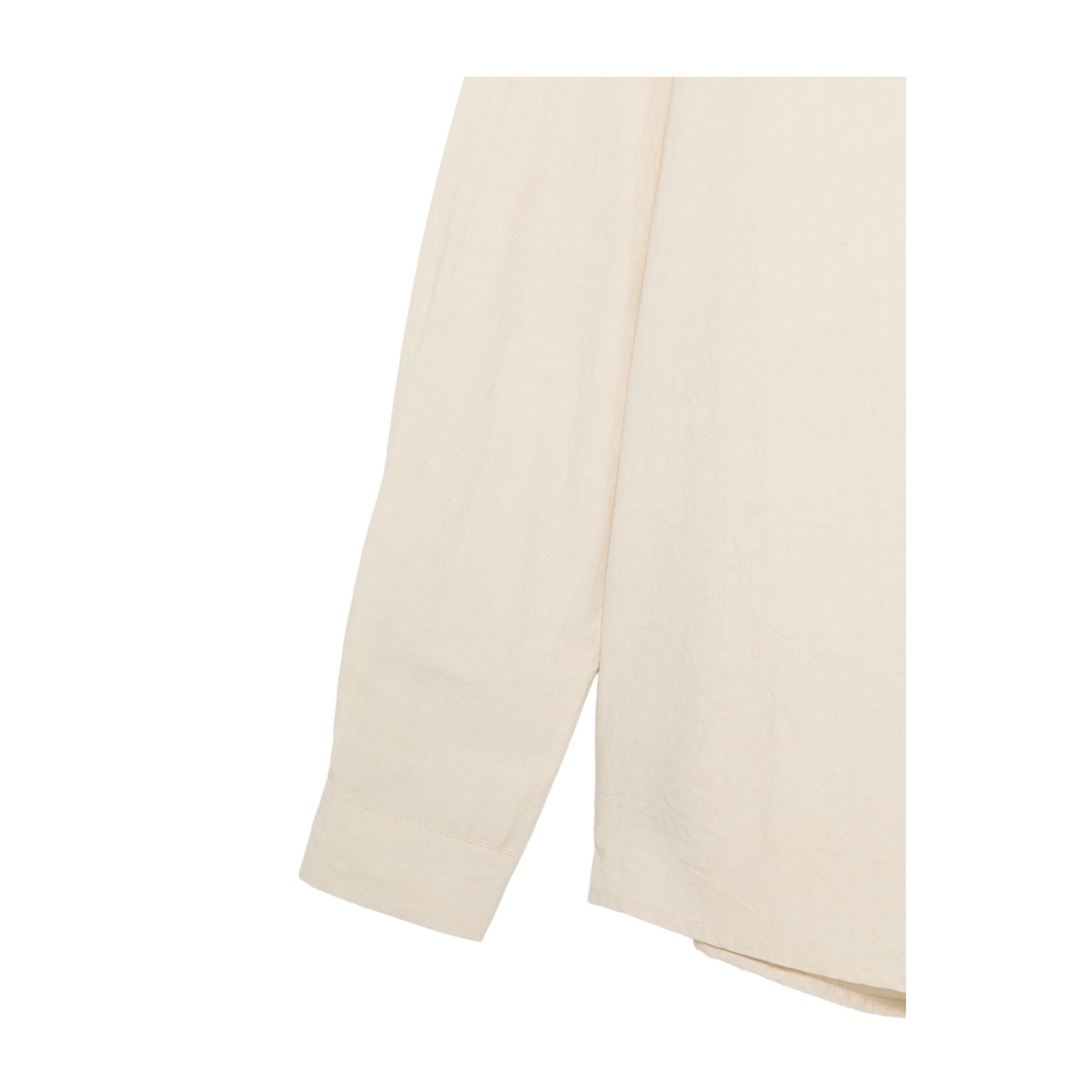 MAYFEYR - Apuntob - Beige Button Fastening Cotton Shirt - P1895TS995NATURALE