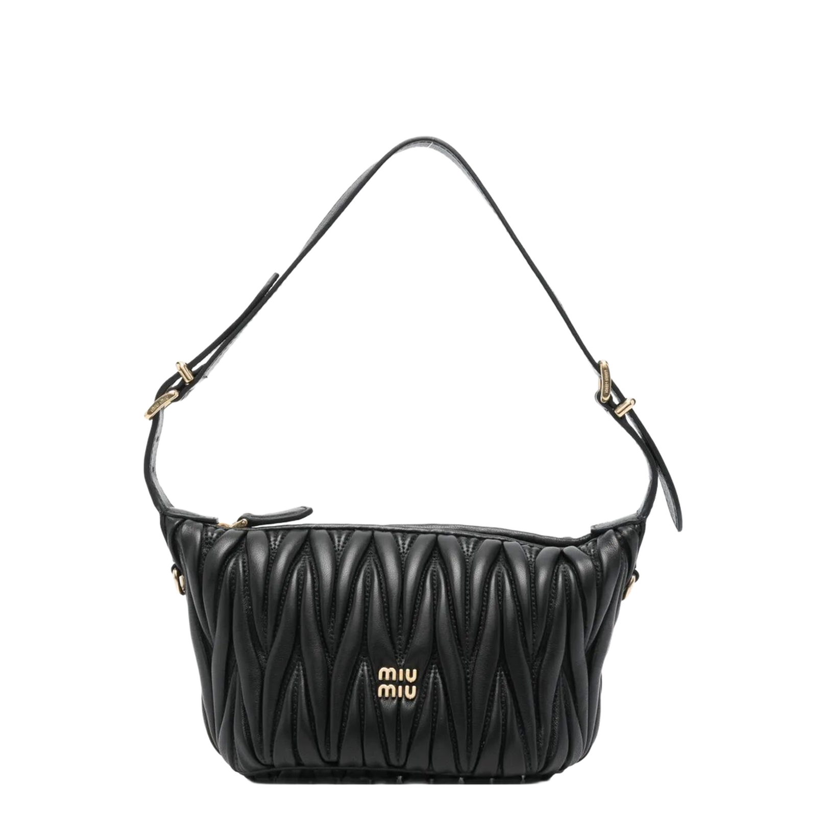 Matelassé Nappa Leather Pouch