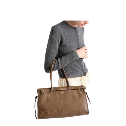 MAYFEYR - Prada - Large Leather Handbag - 1BA433VMOO2CYR