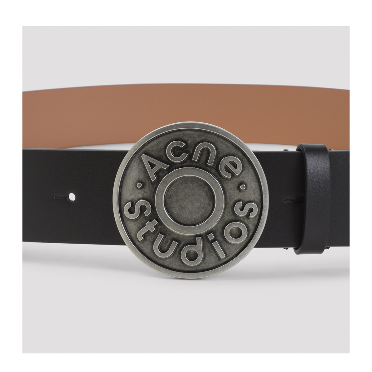 MAYFEYR - Acne Studios - Logo Leather Belt - CG0313CH2