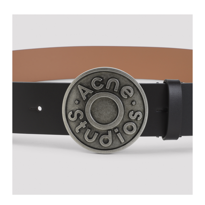 MAYFEYR - Acne Studios - Logo Leather Belt - CG0313CH2