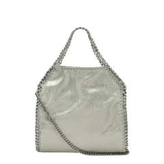 Falabella Mini Polyurethane Tote - Light Lime