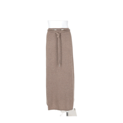 MAYFEYR - Max Mara - Beige Cashmere Skirt - 2621306012600046F002