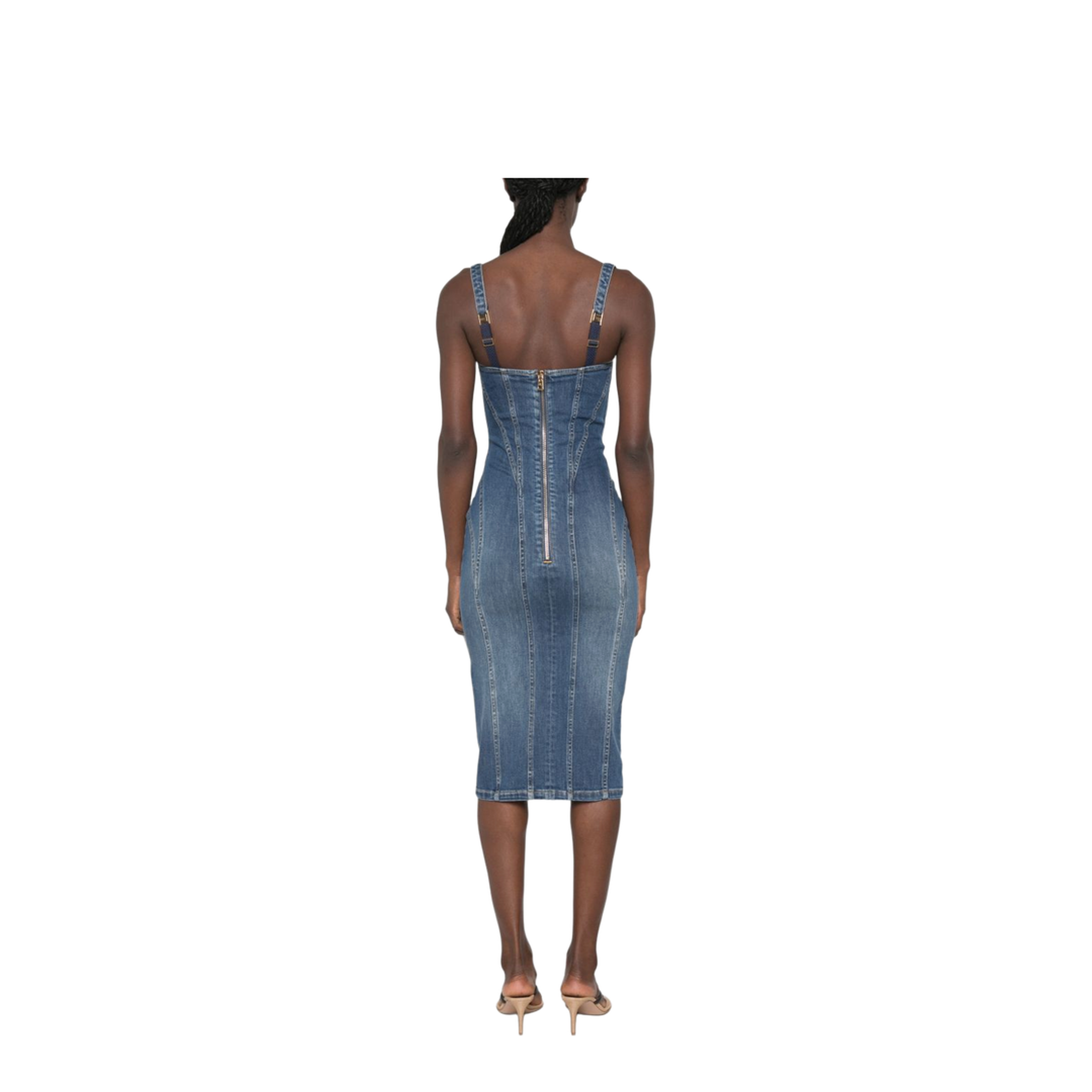 MAYFEYR - Elisabetta Franchi - Dresses Navy - AJ02D66E2139