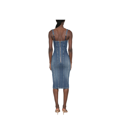 MAYFEYR - Elisabetta Franchi - Dresses Navy - AJ02D66E2139