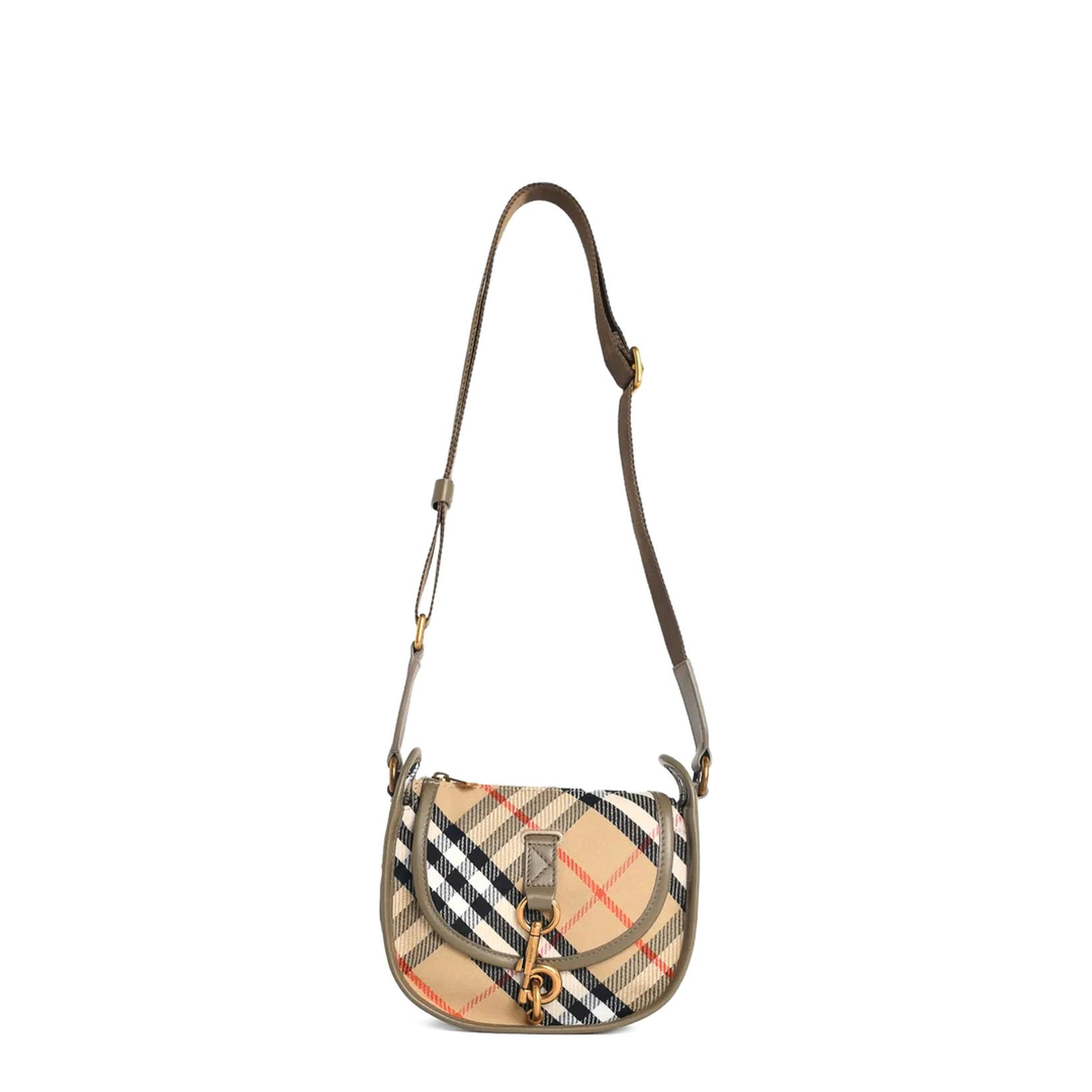 MAYFEYR - Burberry - Mini Check Print Crossbody Bag - 8119657