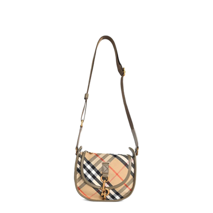 MAYFEYR - Burberry - Mini Check Print Crossbody Bag - 8119657