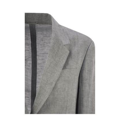 Sparkling Linen Canvas Jacket