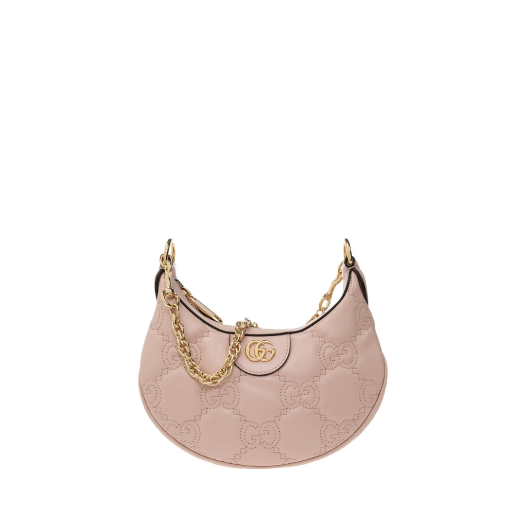 GG Matelassé Mini Shoulder Bag, Gold Hardware