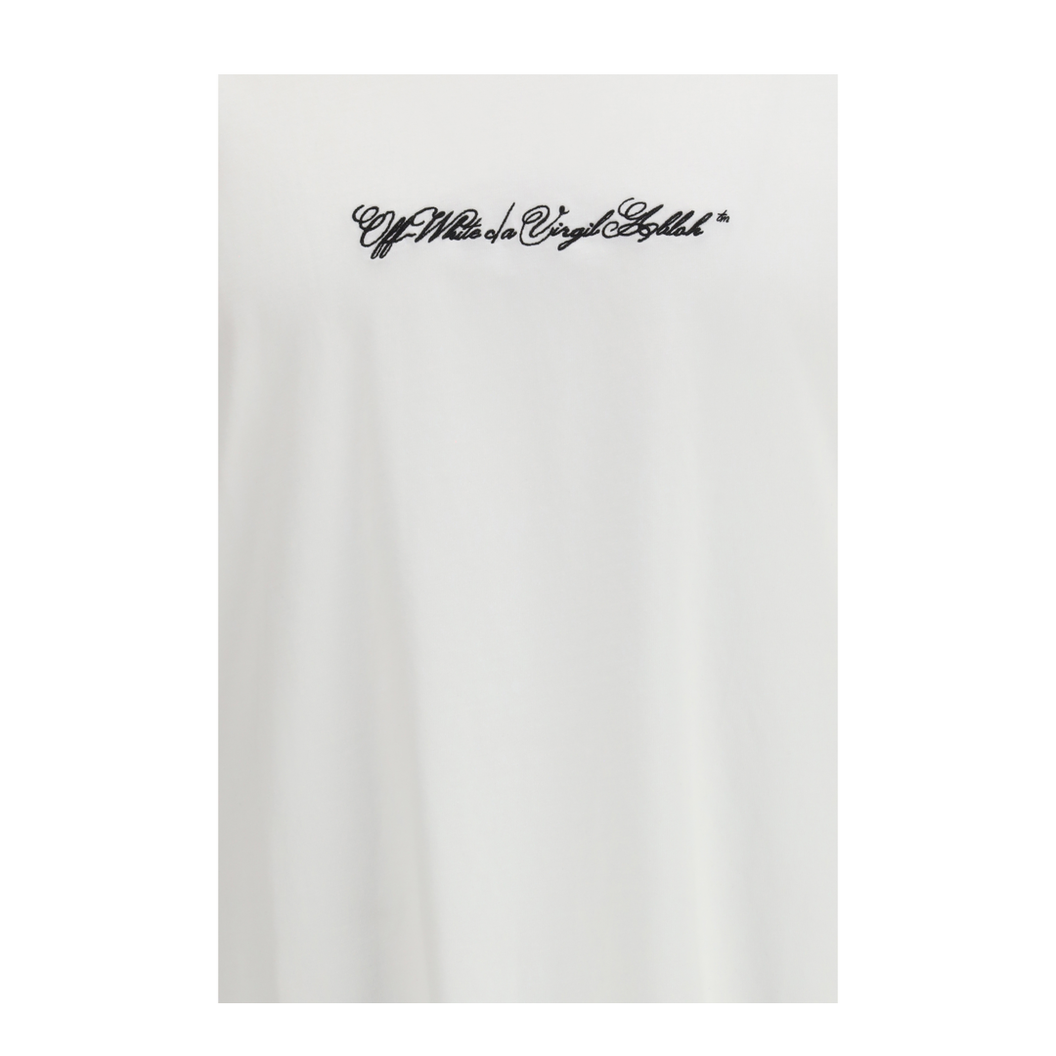 MAYFEYR - Off-White - Script Arrow T-Shirt - 44MAA027S26J002100