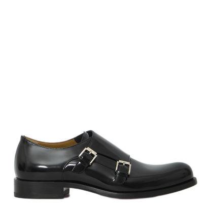 MAYFEYR - Christian Louboutin - Moustachou Monk Lace-Up Shoes - 3260268BK01
