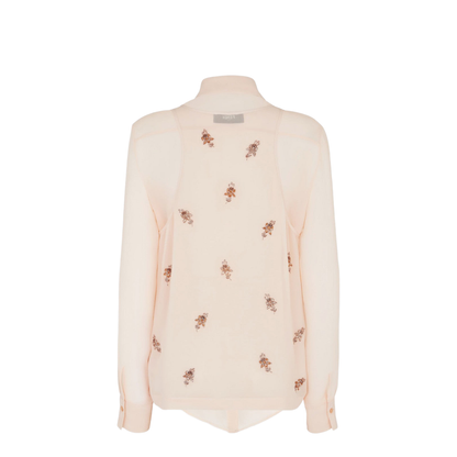 Embroidered Georgette Top
