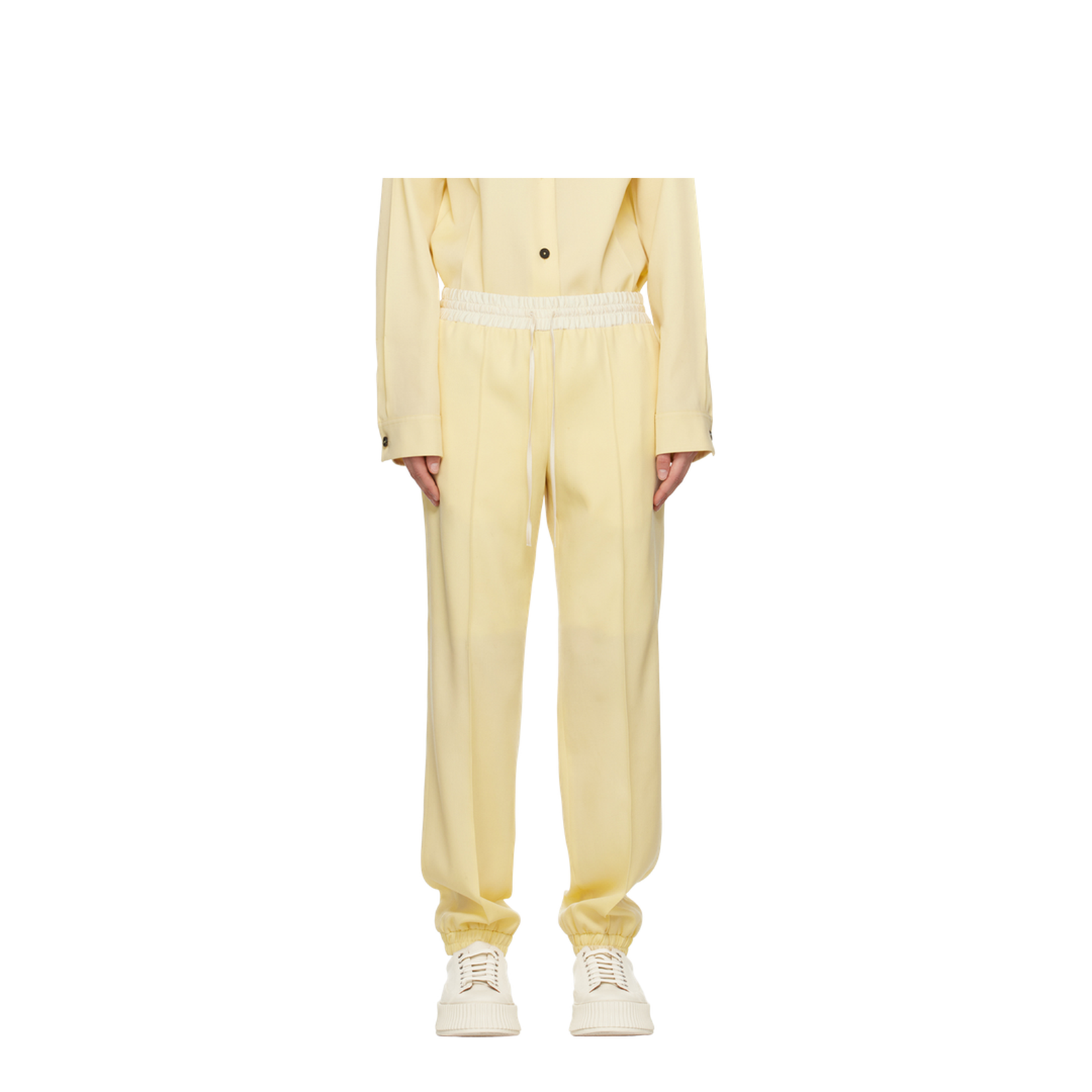 Virgin Wool Jogger Pants