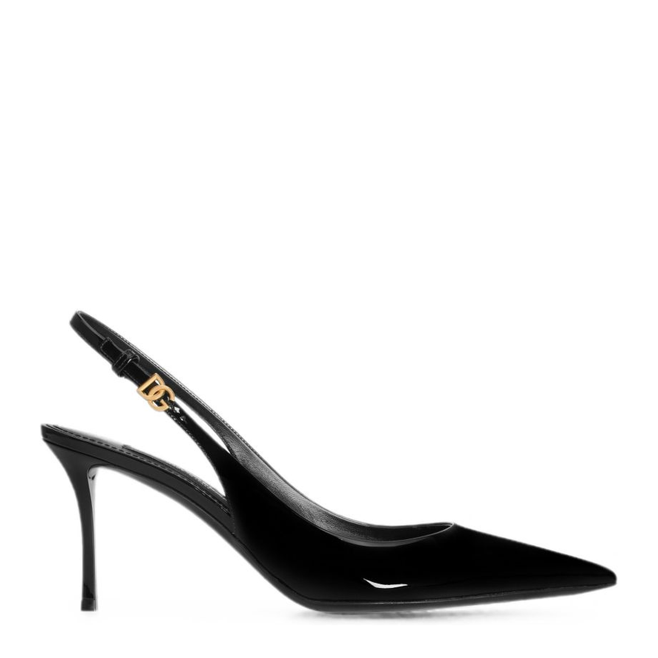 MAYFEYR - Dolce & Gabbana - Black Patent Leather Slingback Pumps - CG1055A147180999