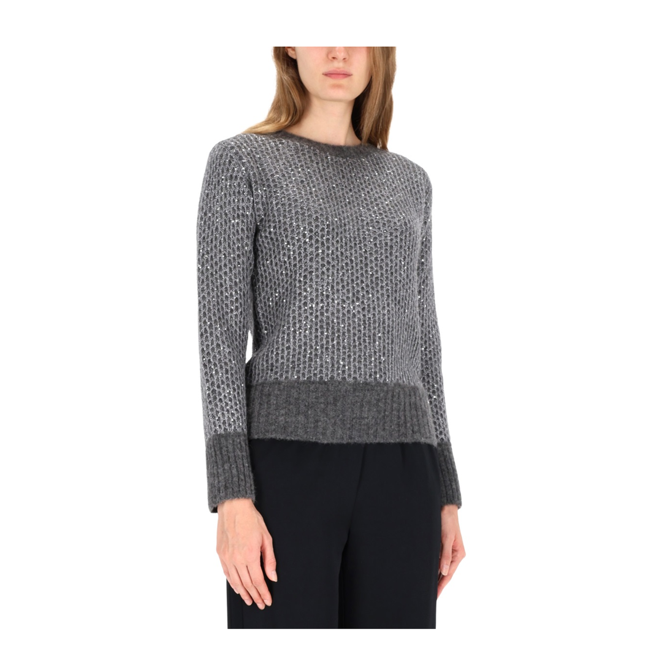 Metallic Effect Sequin Jersey