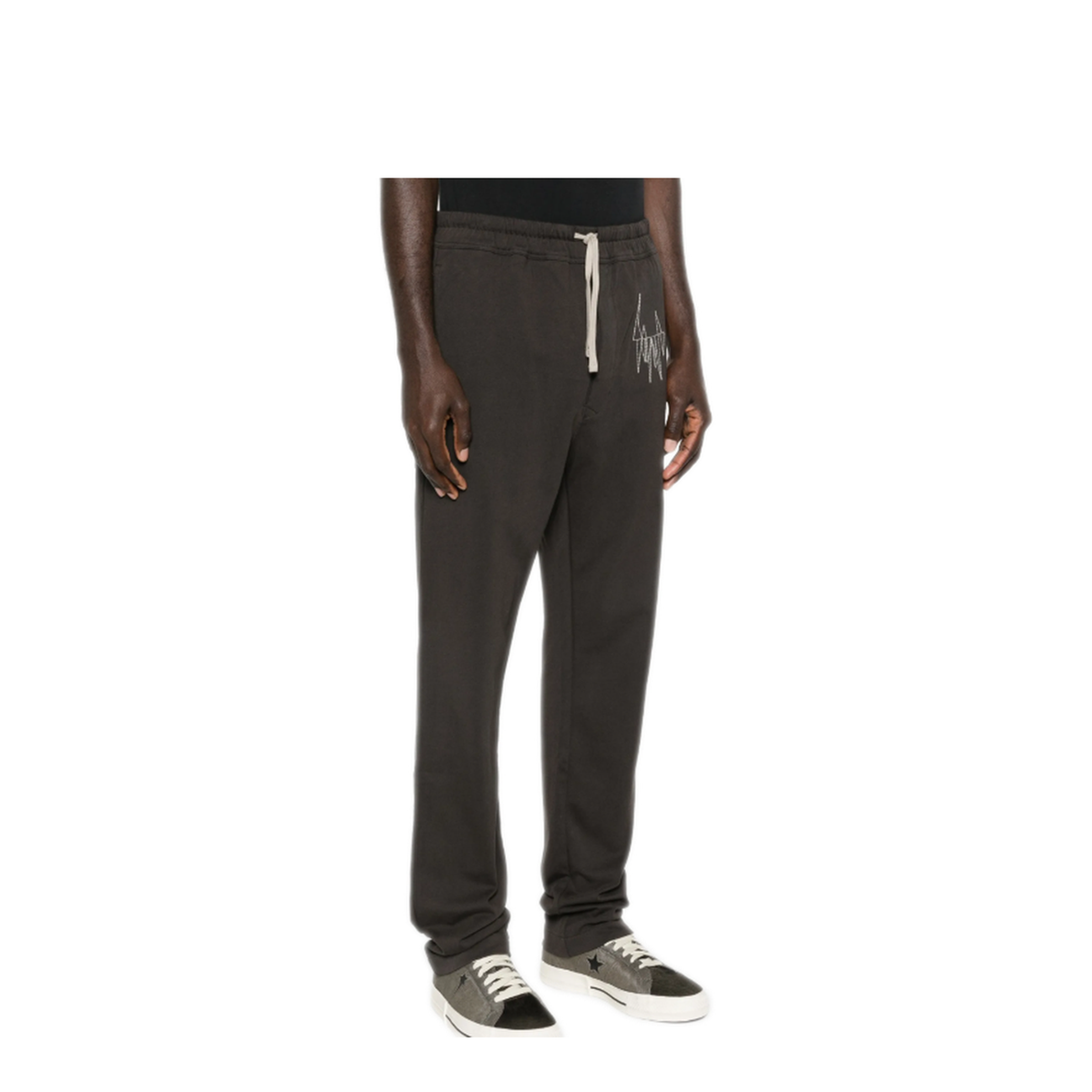 Logo-embroidery Track Pants