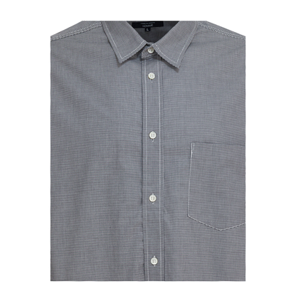 MAYFEYR - Comme Des Garçons Homme - Cotton Inset Shirt - HPB019W251WHITEBLACK