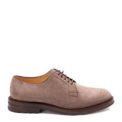 Suede Leather Lace-Up Shoes