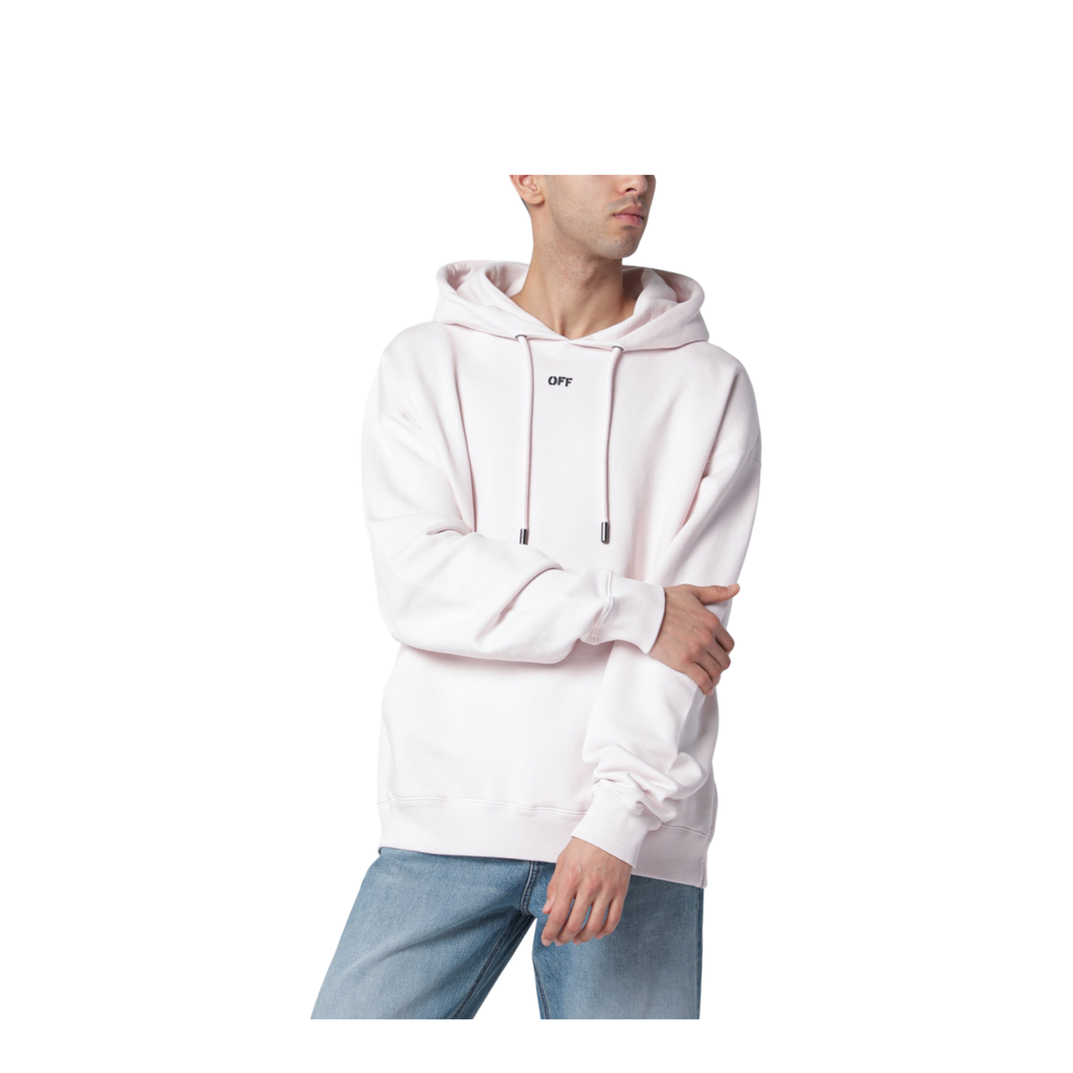 MAYFEYR -  - Paint Arrow Hoodie With Logo And Print - OMBB085S26FLE00J6080