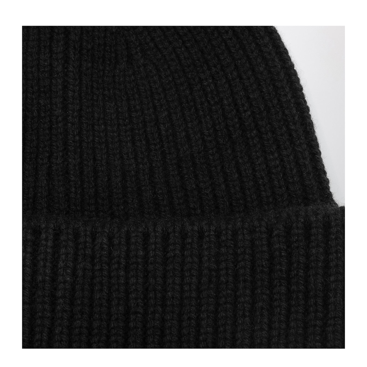 MAYFEYR - Destin - Black Cashmere Blend Beanie - SPENNYBEWOBLK