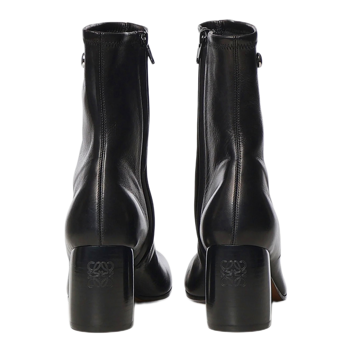 MAYFEYR - Loewe - Oval Ankle Boots In Stretch Lambskin Nappa - L815286X381100