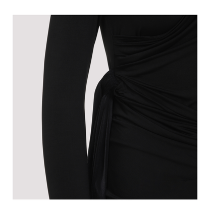 MAYFEYR - Diesel - T Crissy Plain Black Acetate Top - A189200BLBC9XX