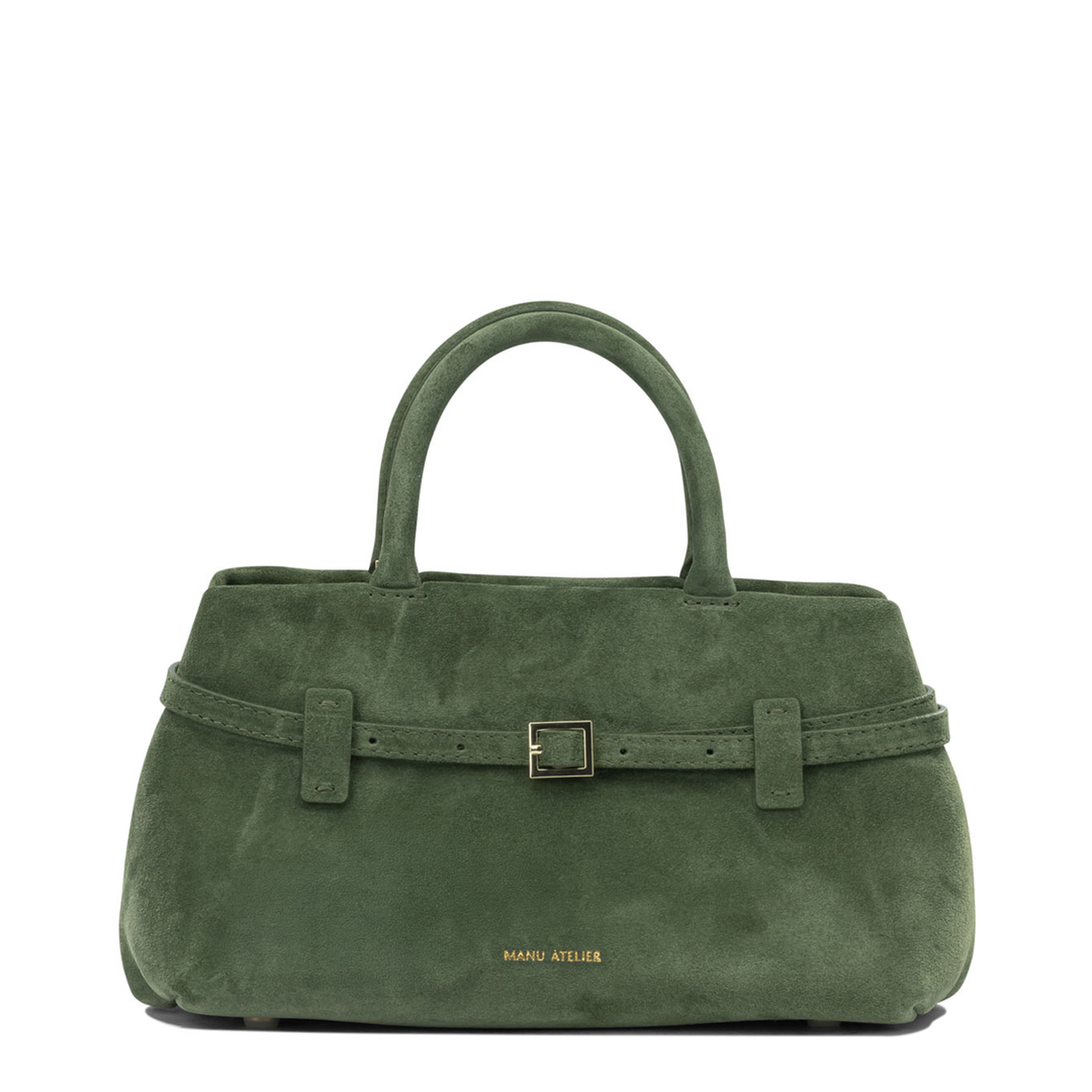 MAYFEYR - Manu Atelier - Le Cambon 35 Medium Handbag - 2026167LECAMBON25VELVETGREEN