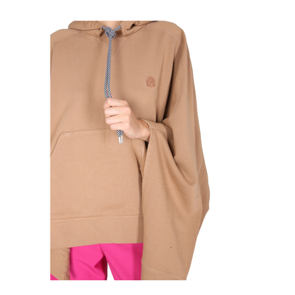 MAYFEYR - AMBUSH - Poncho Sweatshirt With Embroidered Logo - BWBC001F21FLE0016262