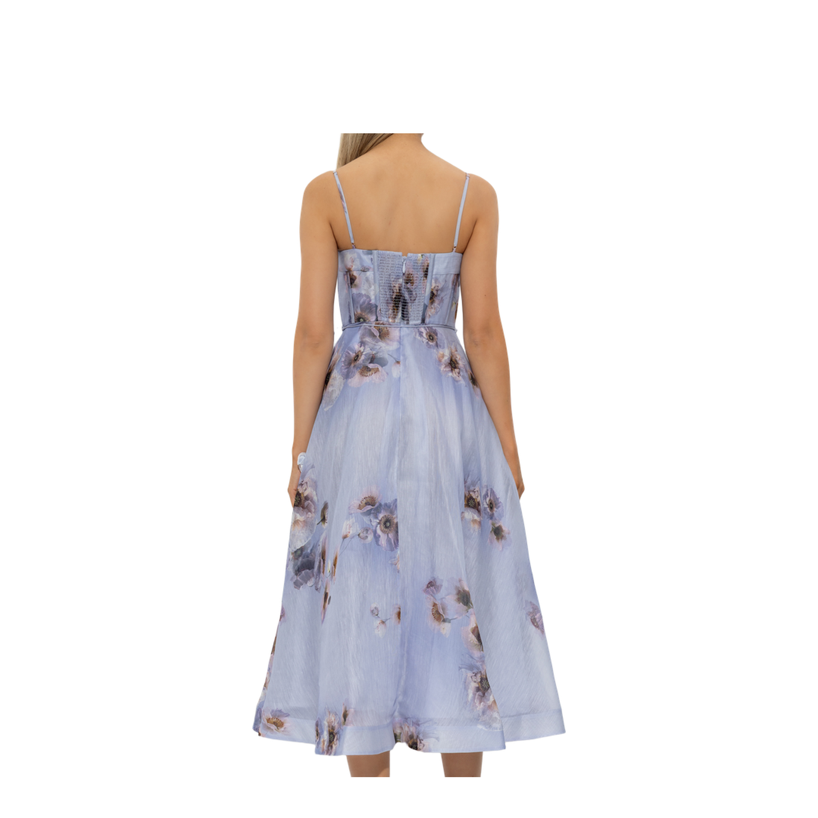 Dress with Floral Motif