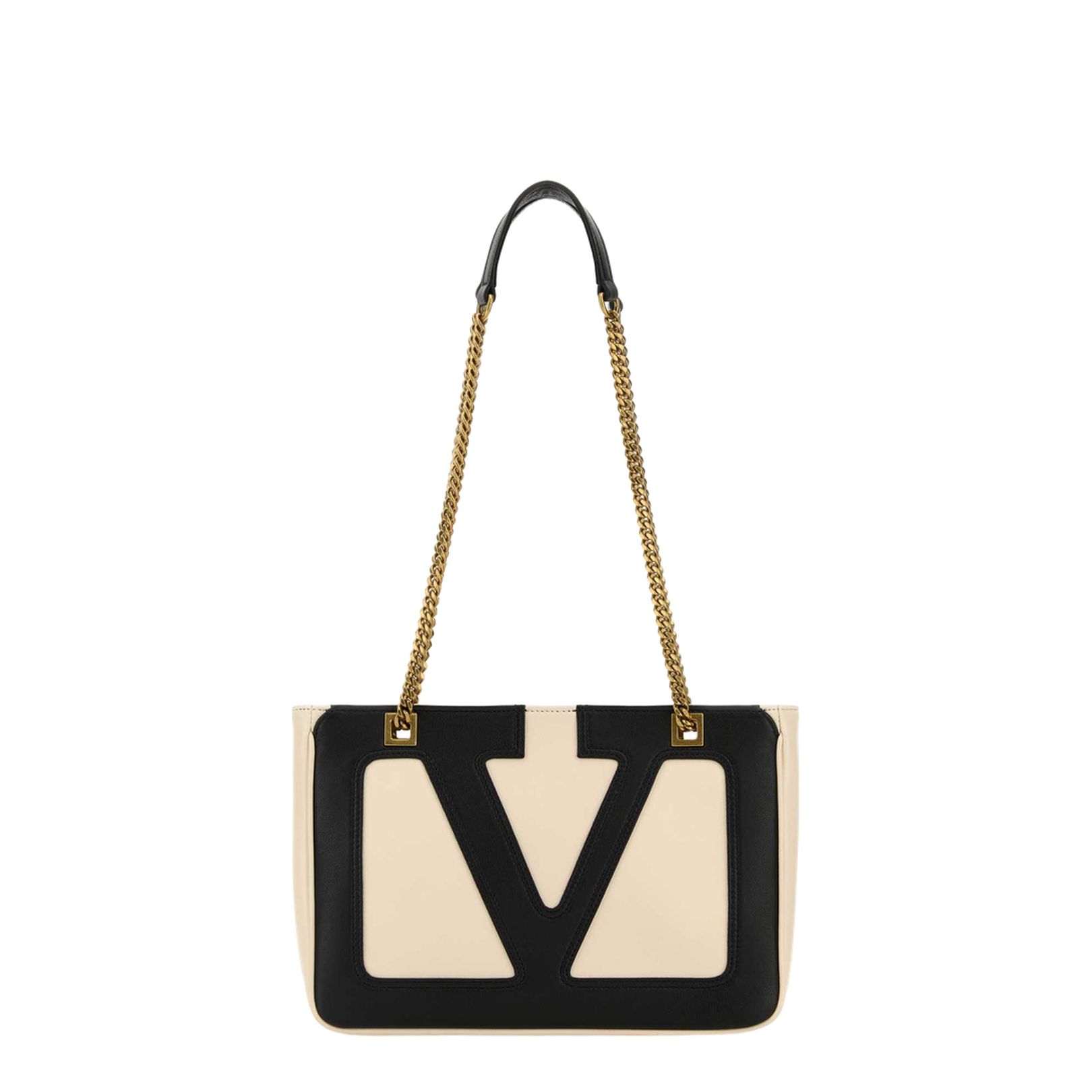 Ivory Nappa Leather Small Viva Superstar Shoulder Bag
