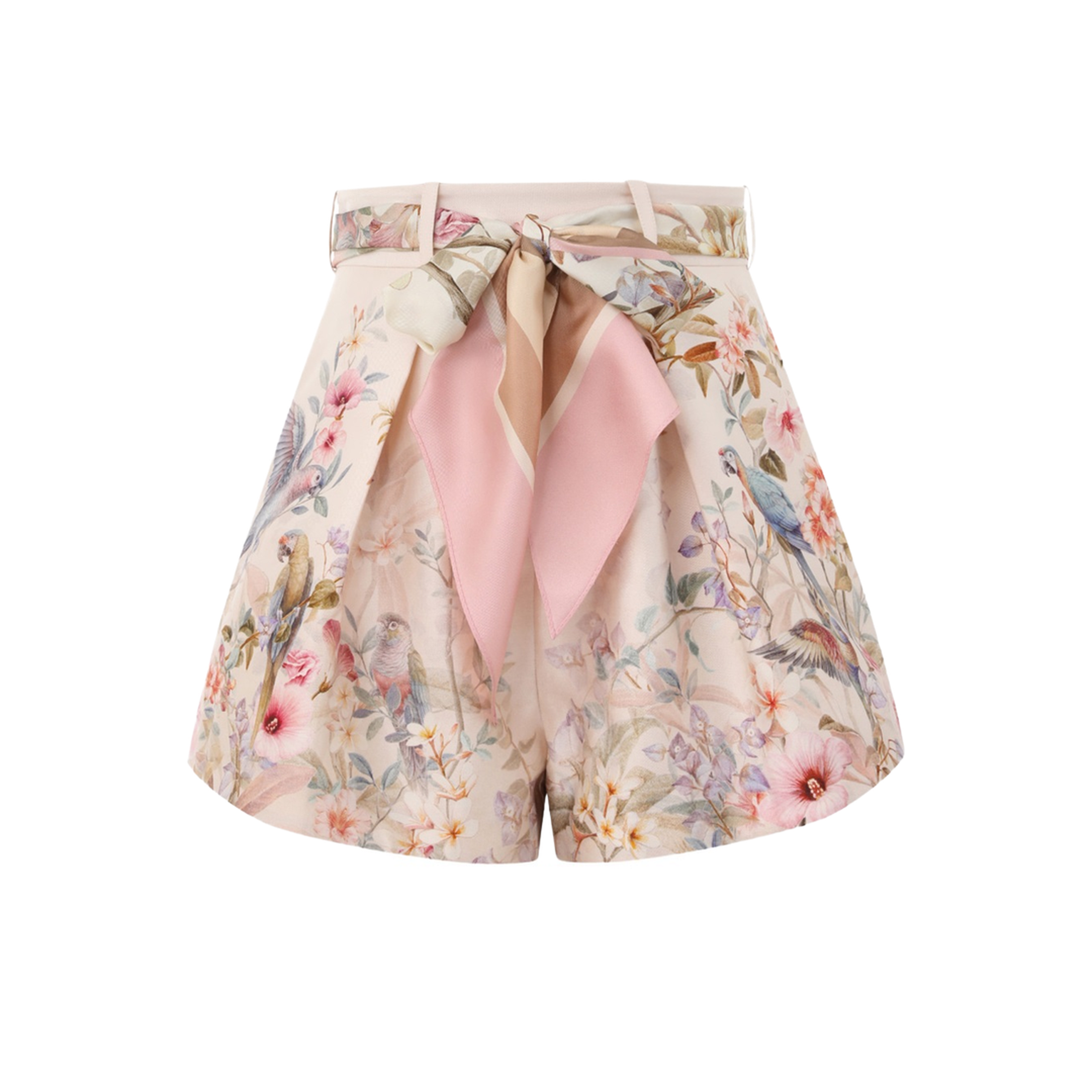 Rebellion Shorts With Pleats