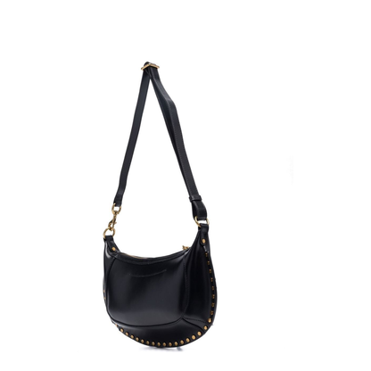 MAYFEYR - Isabel Marant - Oskan Moon Studded Shoulder Bag - PP0003FAA1C01M