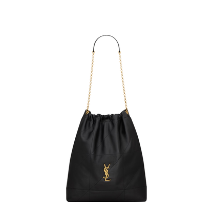 Jamie Large Nappa Bucket Bags - Black