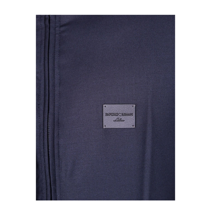 Reversible Wool-Blend Twill Down Jacket