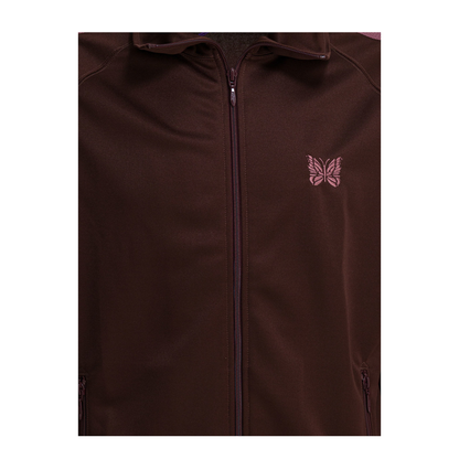MAYFEYR - Needles - Poly Smooth Zippered Sweatshirt - RW314ABROWN