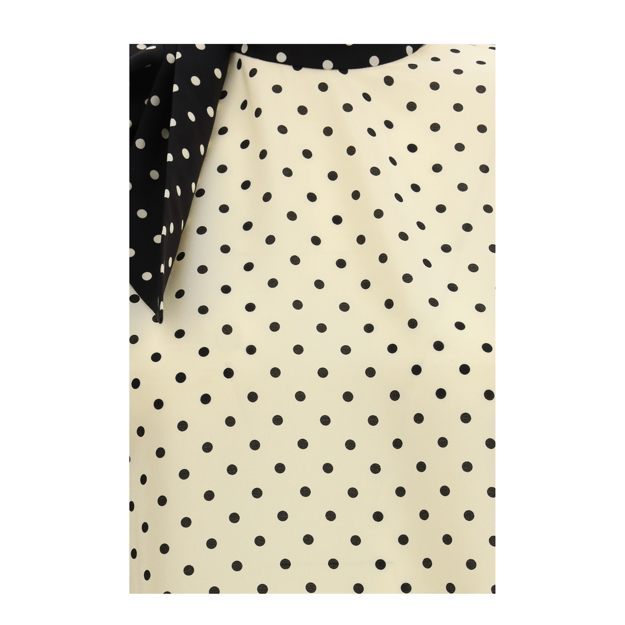 MAYFEYR - Valentino - Polka Dot Blouse With Side Bow - 9B3AEC609DWR8E