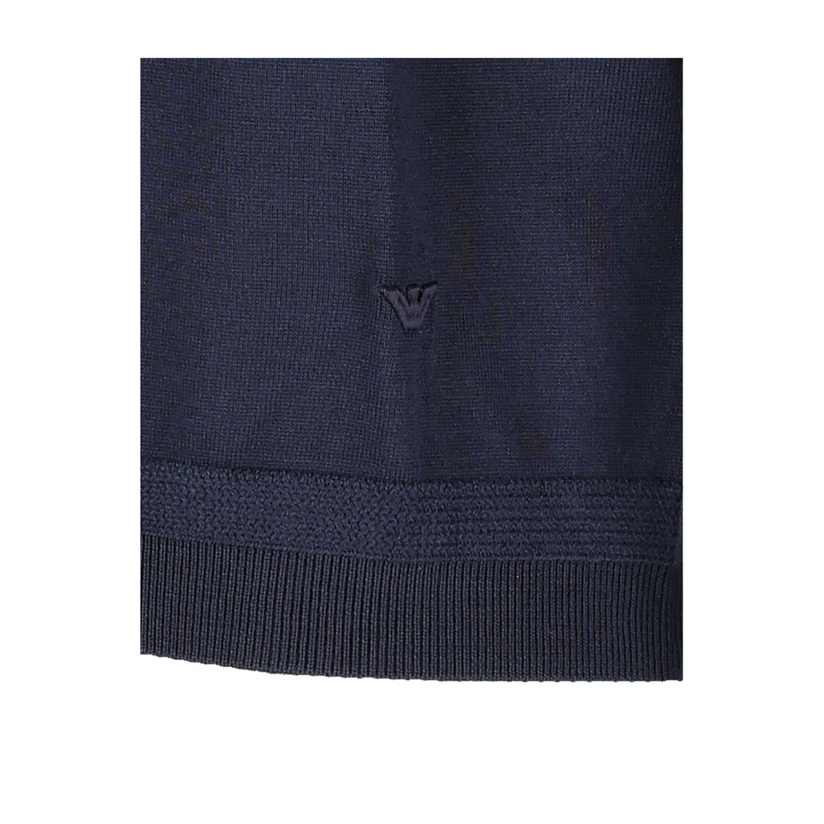 MAYFEYR - Emporio Armani - Navy Virgin Wool Crewneck Sweater - EM006225AF27805UB118