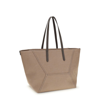MAYFEYR - Brunello Cucinelli - Canvas Bc Tote Bag - MB25D2571C005