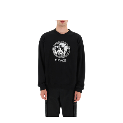 Sweatshirt with Medusa Logo