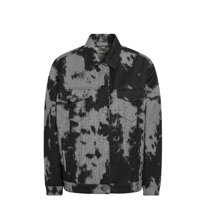 Black Animalier Denim Jacket