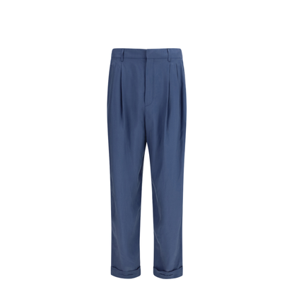 MAYFEYR - Saint Laurent - Tailored Pants With Habutai Silk Belt - 862381Y6J78