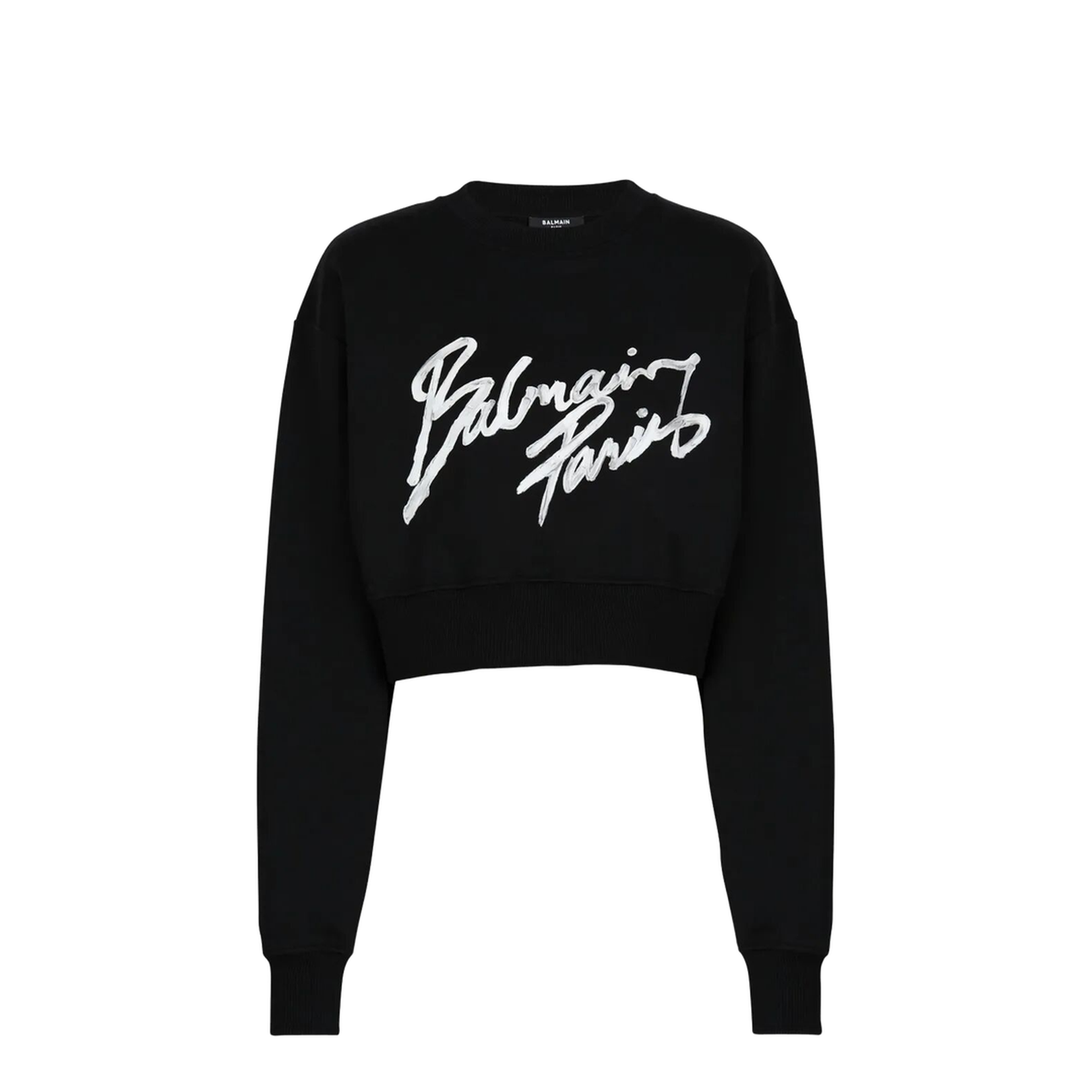 Cropped Roundneck Sweater