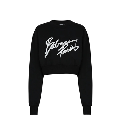 Cropped Roundneck Sweater